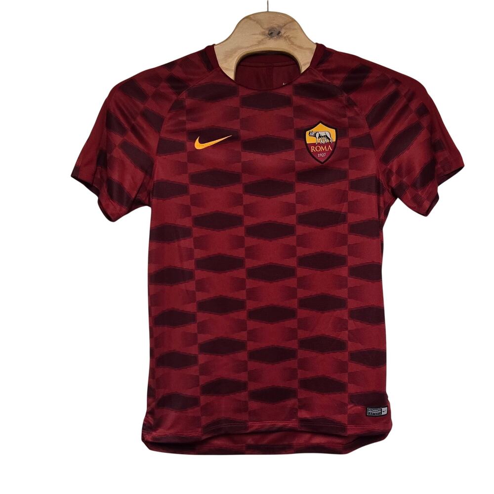 AS Roma Pre-Match Nike Jersey 2017-2018 Size Large
